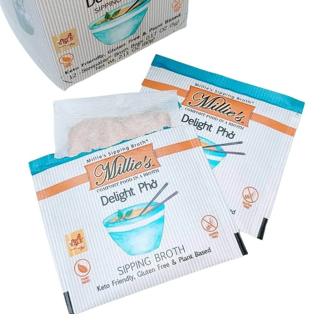 Millie's Delight Pho Sipping Broth - 6 Box C A S E - 12 Count 