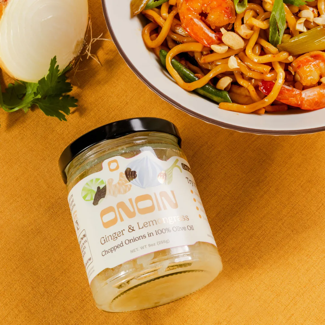 Ginger Lemongrass Chopped Onions - Gourmet Condiment & Sauce