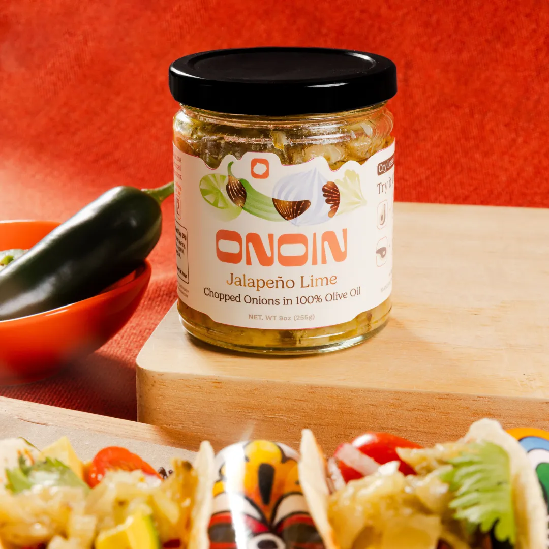 Jalapeño Lime Chopped Onions - Gourmet Condiment & Sauce