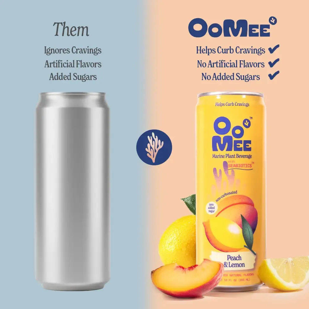 OoMee Peach & Lemon  -12 Pack