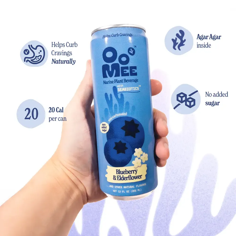OoMee Blueberry & Elderflower -12 Pack
