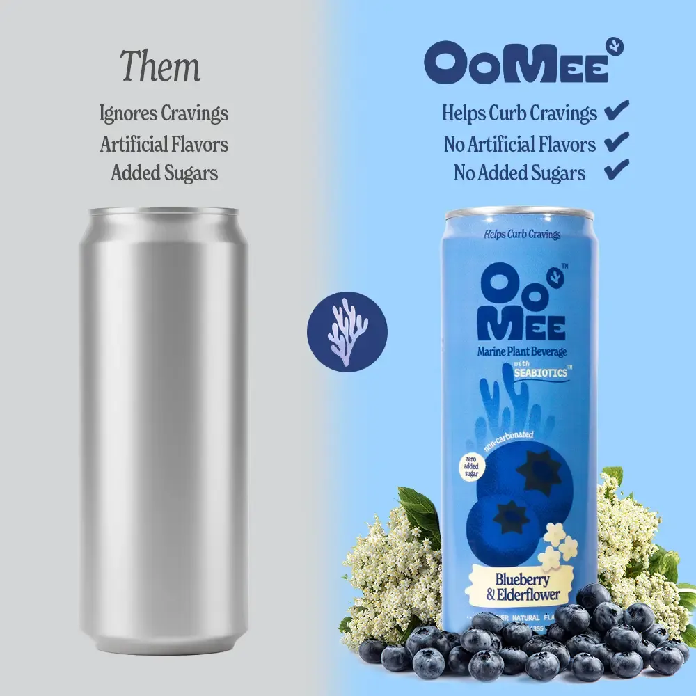 OoMee Blueberry & Elderflower -12 Pack