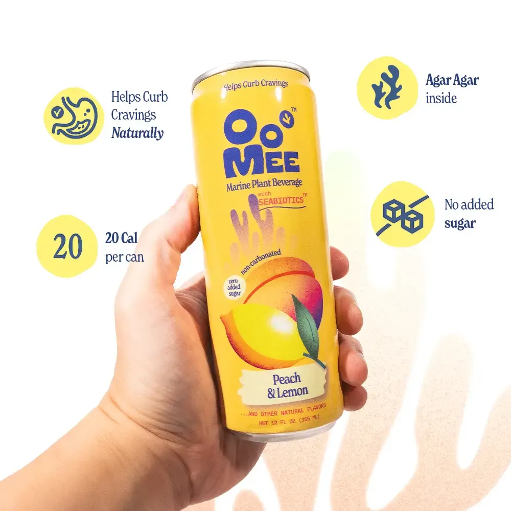 OoMee Peach & Lemon  -12 Pack