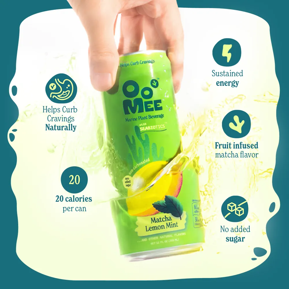 OoMee Matcha Lemon Mint -12 pack