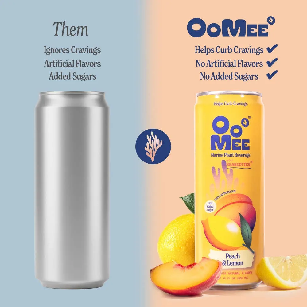 OoMee Peach & Lemon - 4 Pack