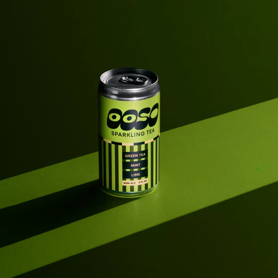 Green Tea Mint Lime Sparkling Tea | 8.4oz Can