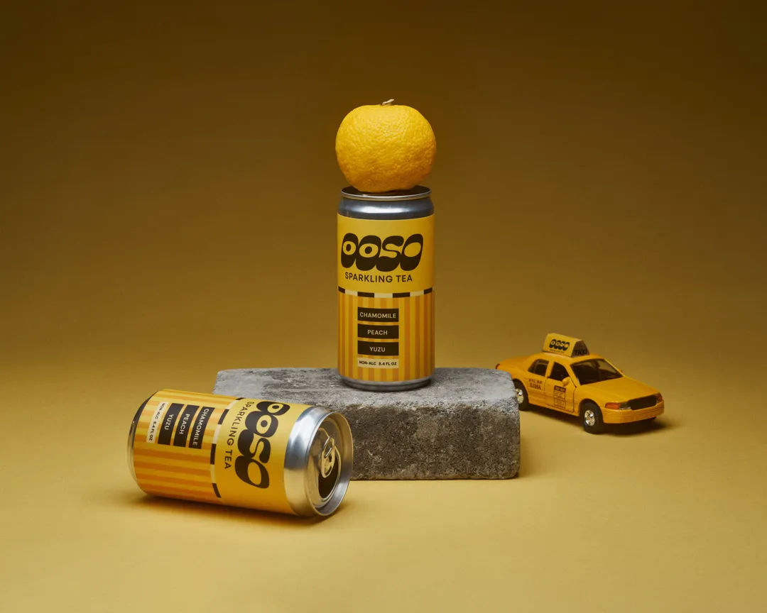 Chamomile Peach Yuzu Sparkling Tea | 8.4oz Can