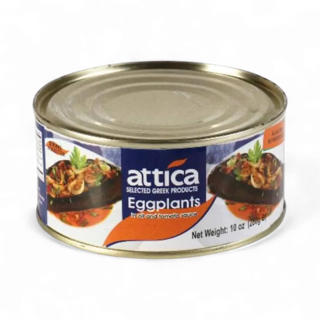 Attica Eggplants in Oil & Tomato Sauce 10oz (285g)