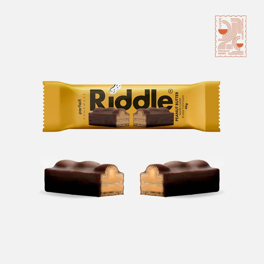 Riddle Peanut Butter Wafer (37g / 1.3oz)