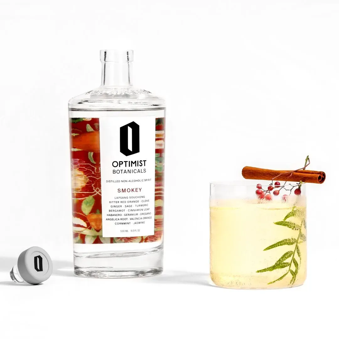 OPTIMIST Smokey | Spiced Botanical Spirit | 500ml