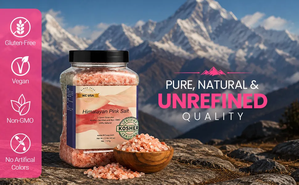 ORYCO Himalayan Pink Salt Coarse – 5 lb
