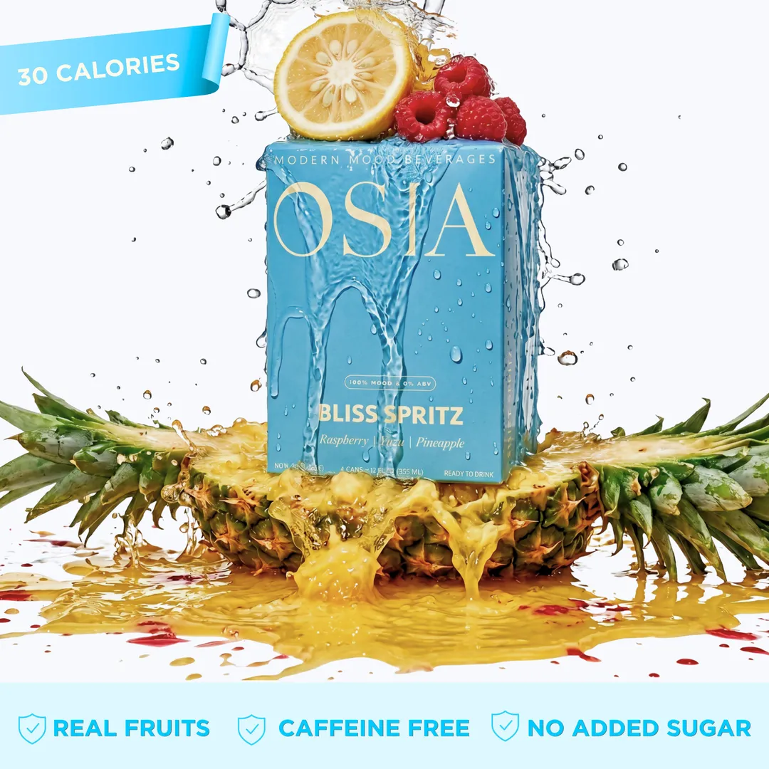 OSIA Bliss Spritz | Case of Six 4-Packs 