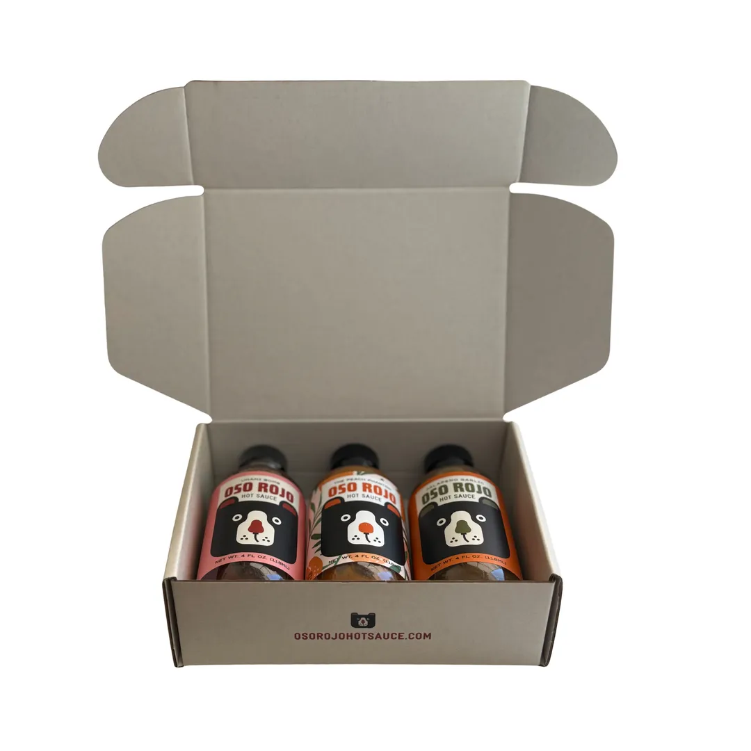 Oso Gift Box (3, 4oz sauces)
