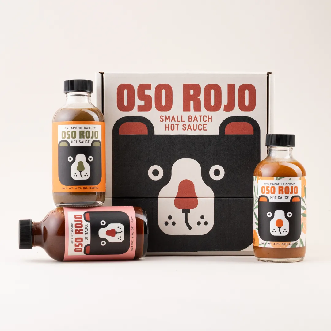 Oso Gift Box (3, 4oz sauces)