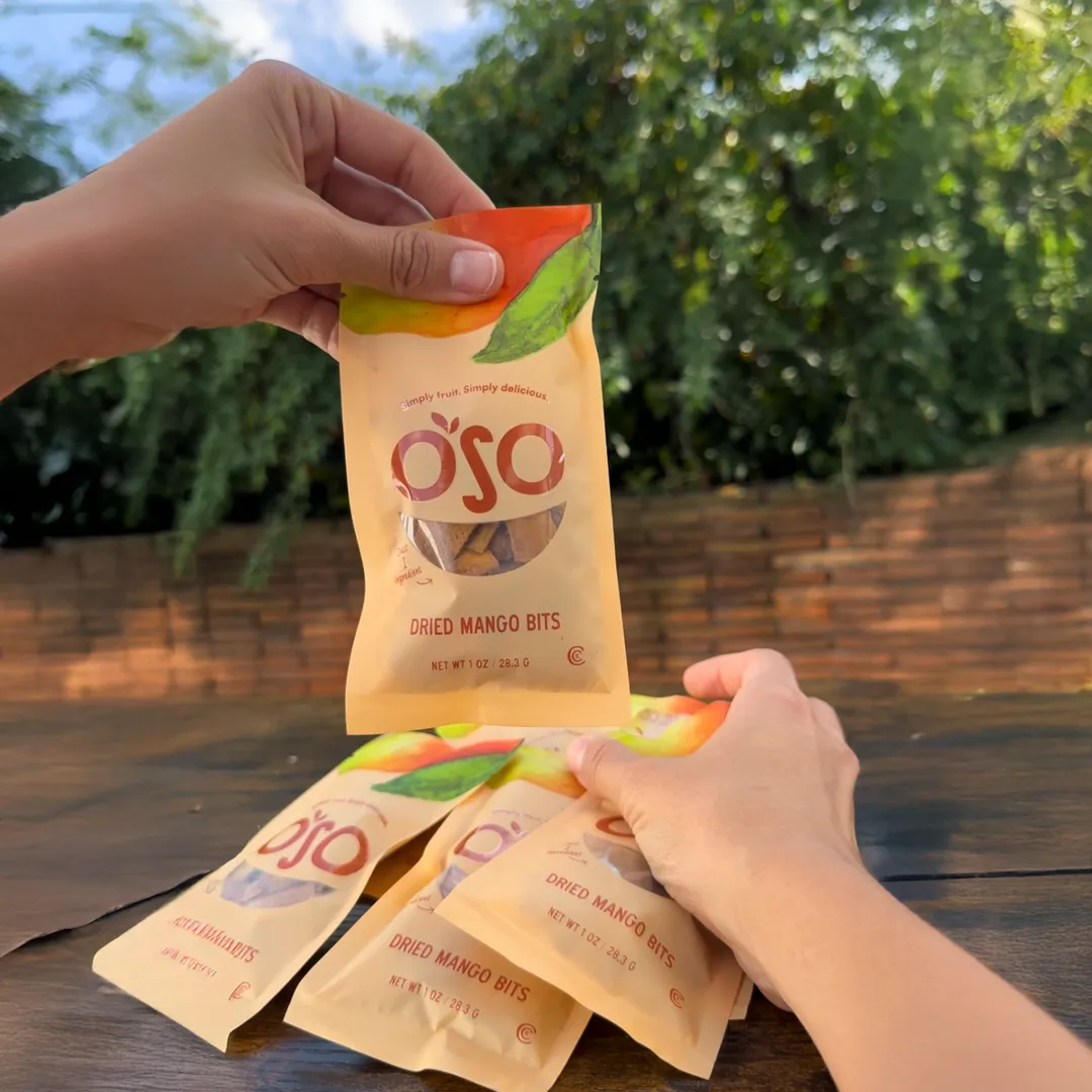 Dried Mango Bits - 1 Oz Bag - Grab & Go Snack