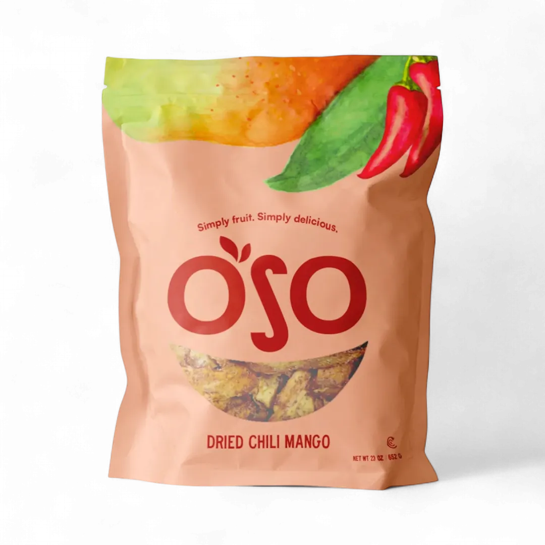 Dried Chili Mango Slices - 23 Oz Bag