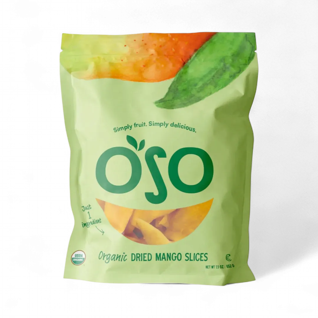 Dried Organic Mango Slices - 23 Oz Bag