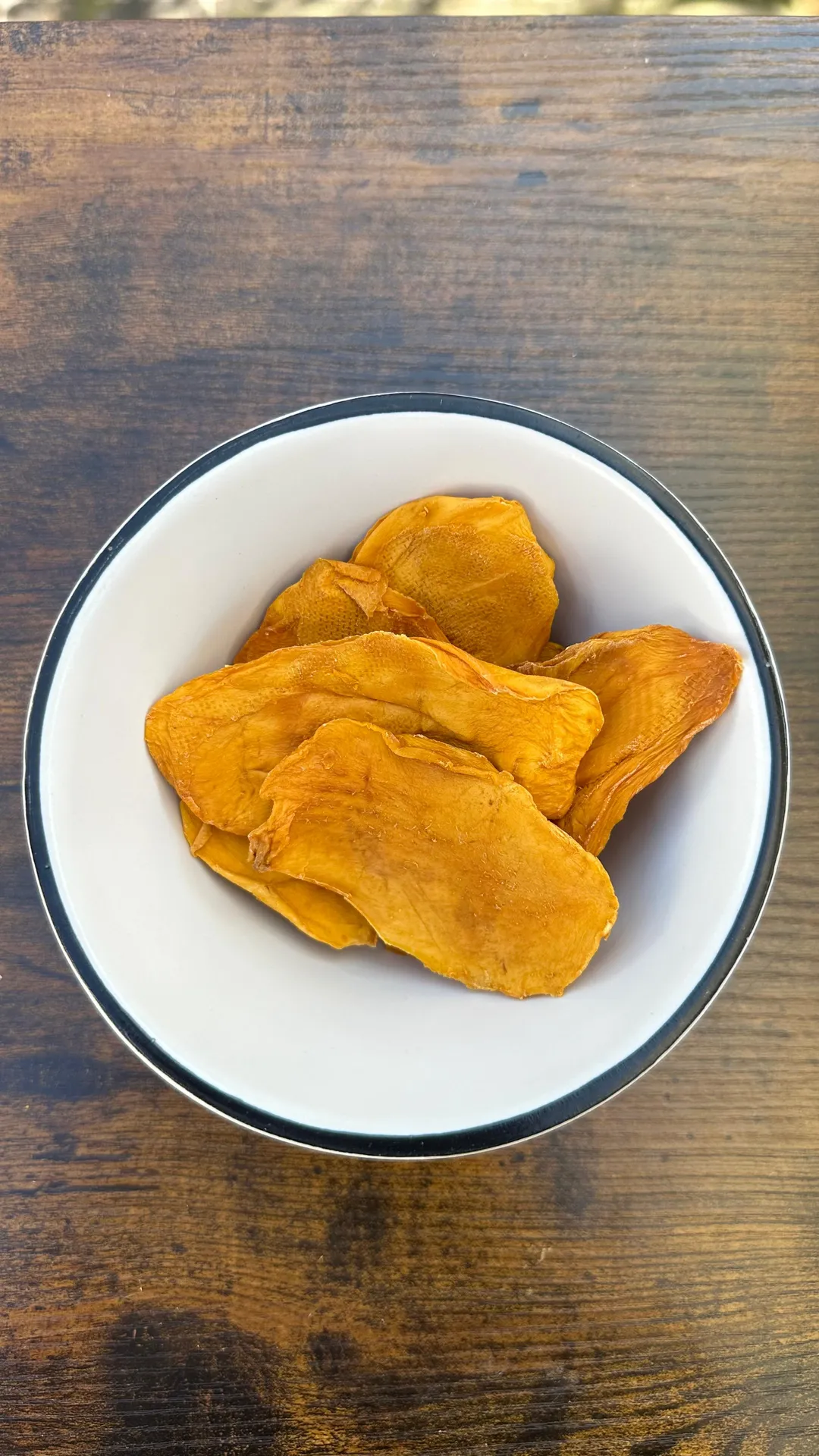Dried Organic Mango Slices - 7 Oz Bag - Large round halves only!