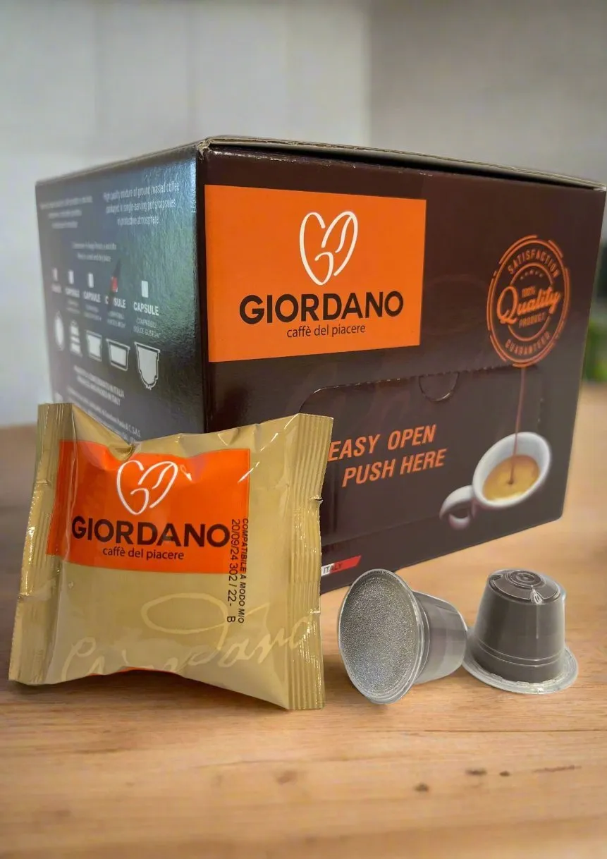 Giordano - Vigorosa 50 Nespresso Compatible Strong Italian Coffee Pods