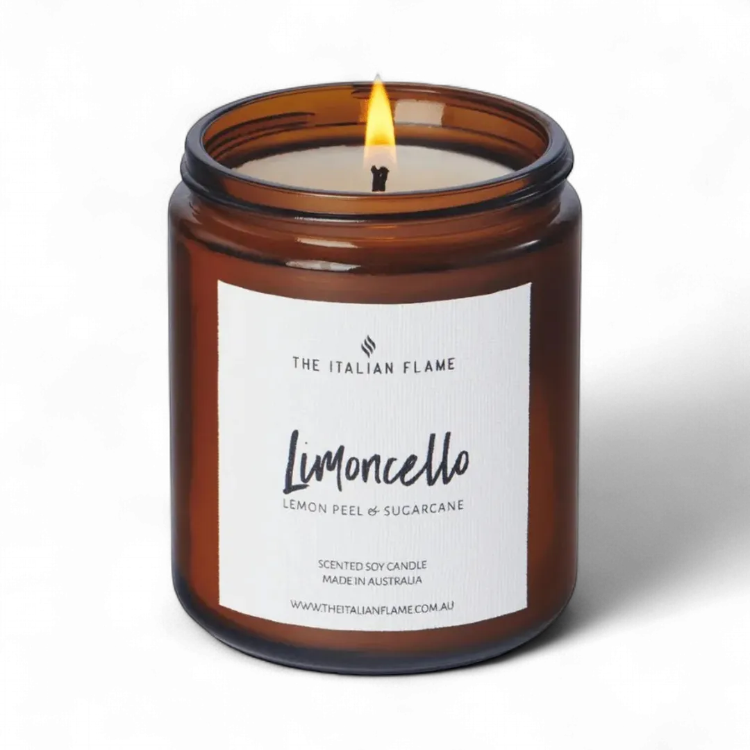LIMONCELLO - Lemon Peel & Sugarcane Scented Candle