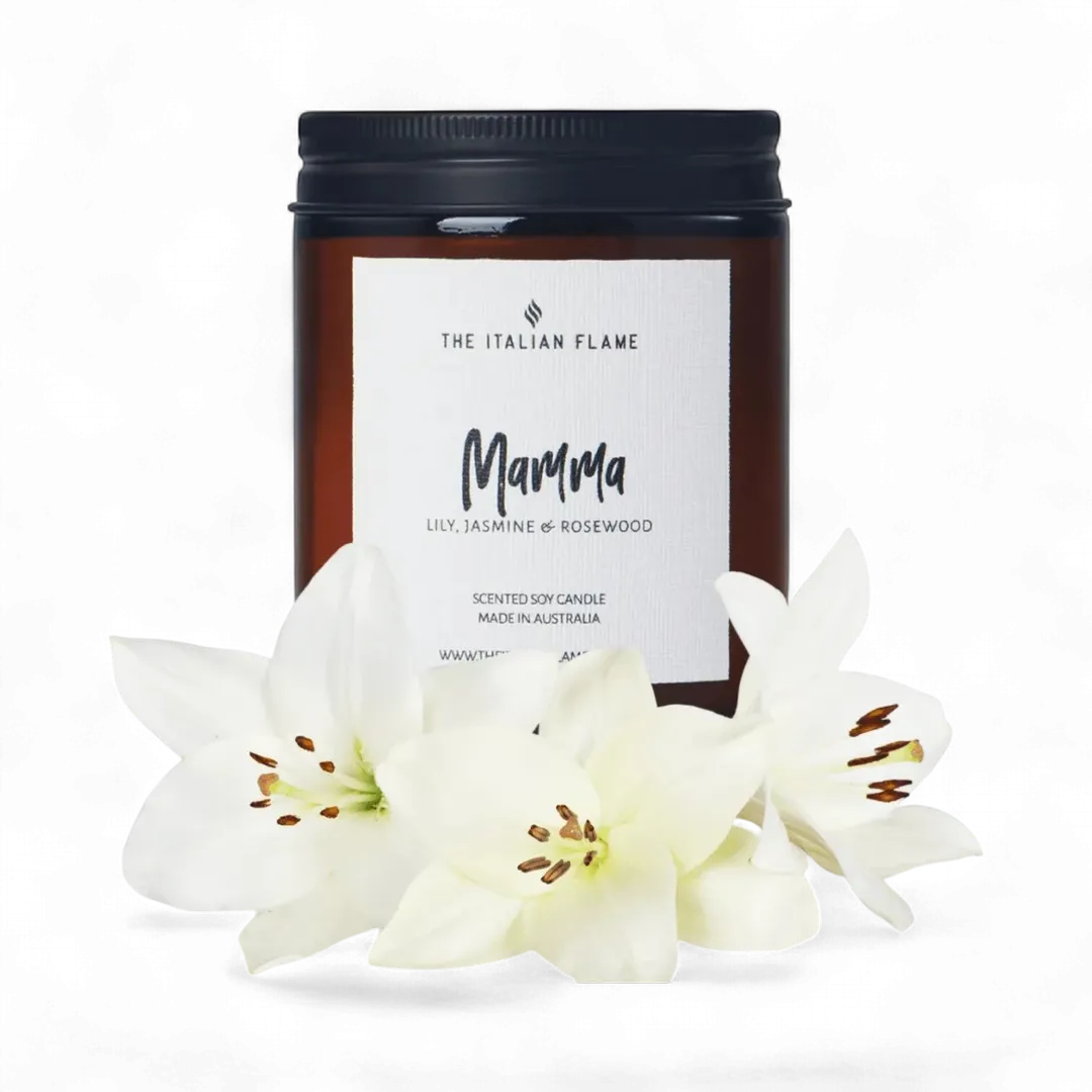 MAMMA - Lily, Jasmine & Rosewood Scented Candle
