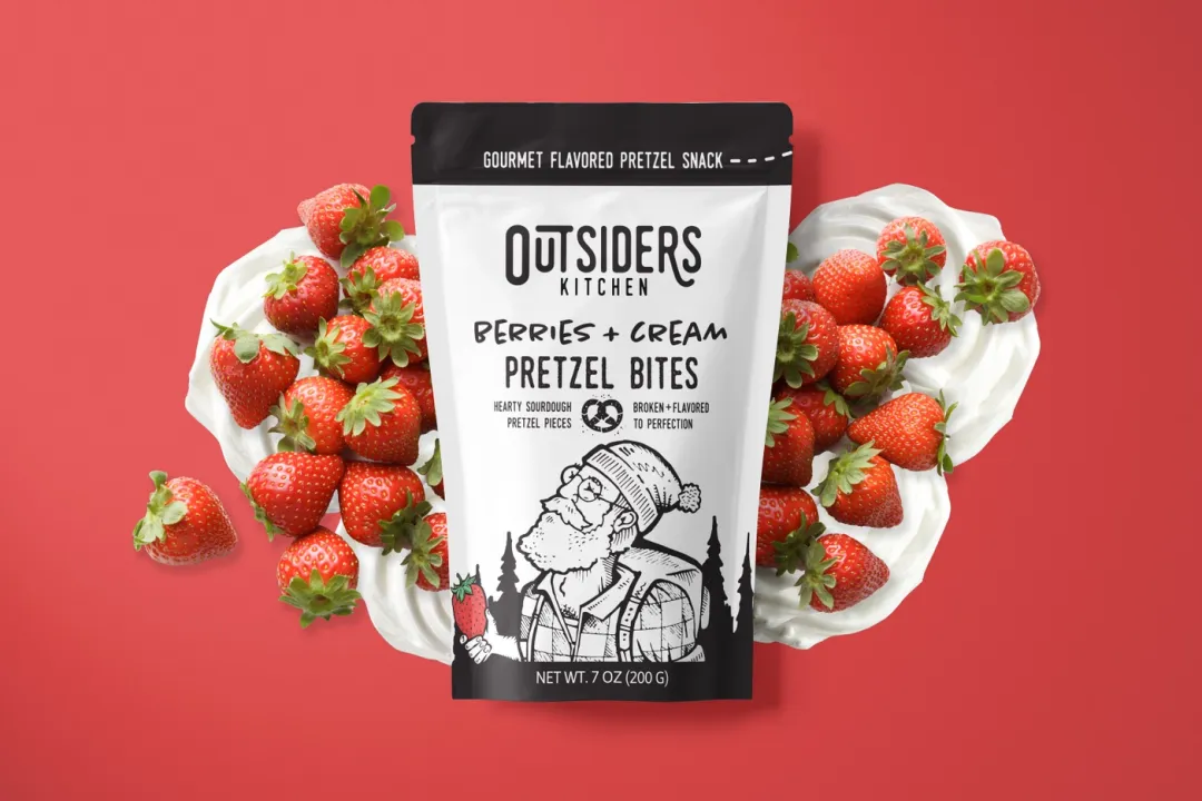 Berries + Cream Pretzel Bites | Case of Six