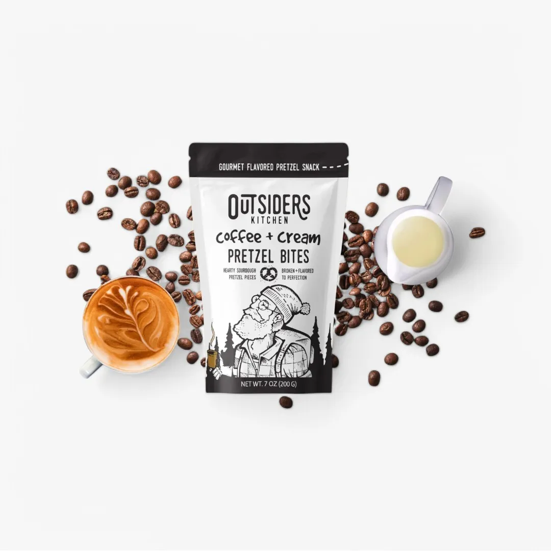 Coffee + Cream Pretzel Bites | Case of Six