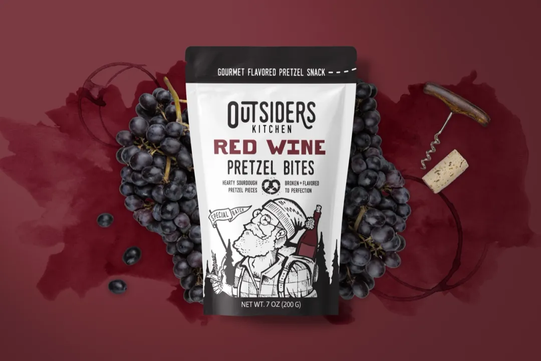 Red Wine Pretzel Bites | Case of Six