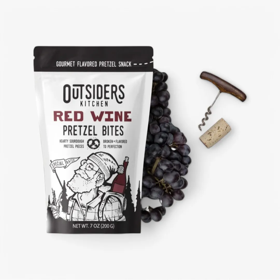 Red Wine Pretzel Bites | Case of Six