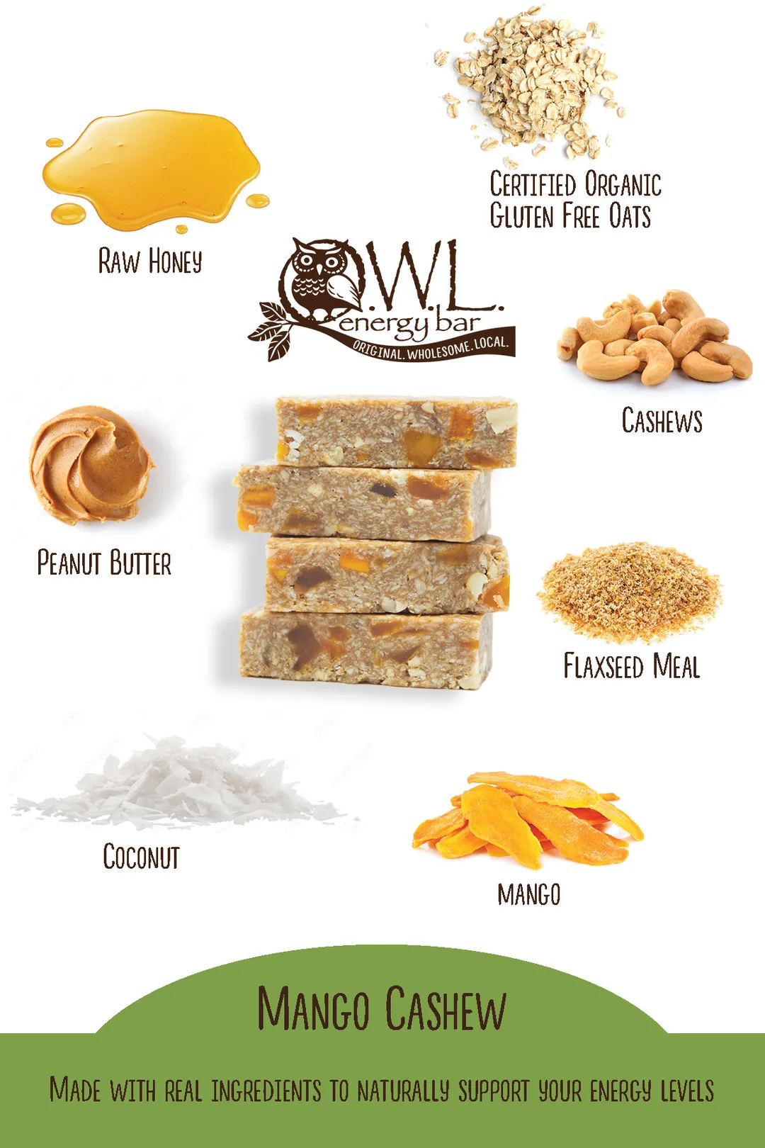 Bars - SeasonOWL Mango Cashew
