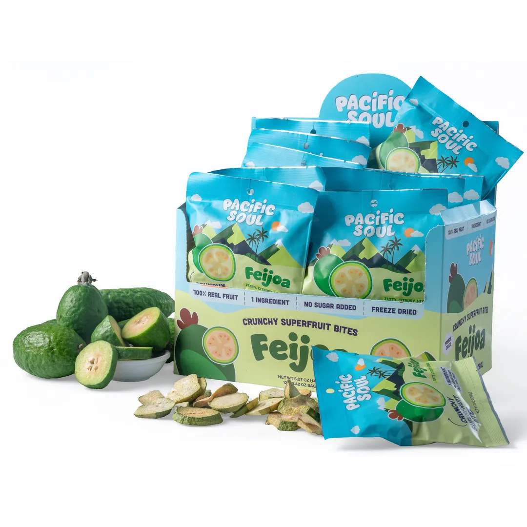 Feijoa Crunchy Superfruit Bites