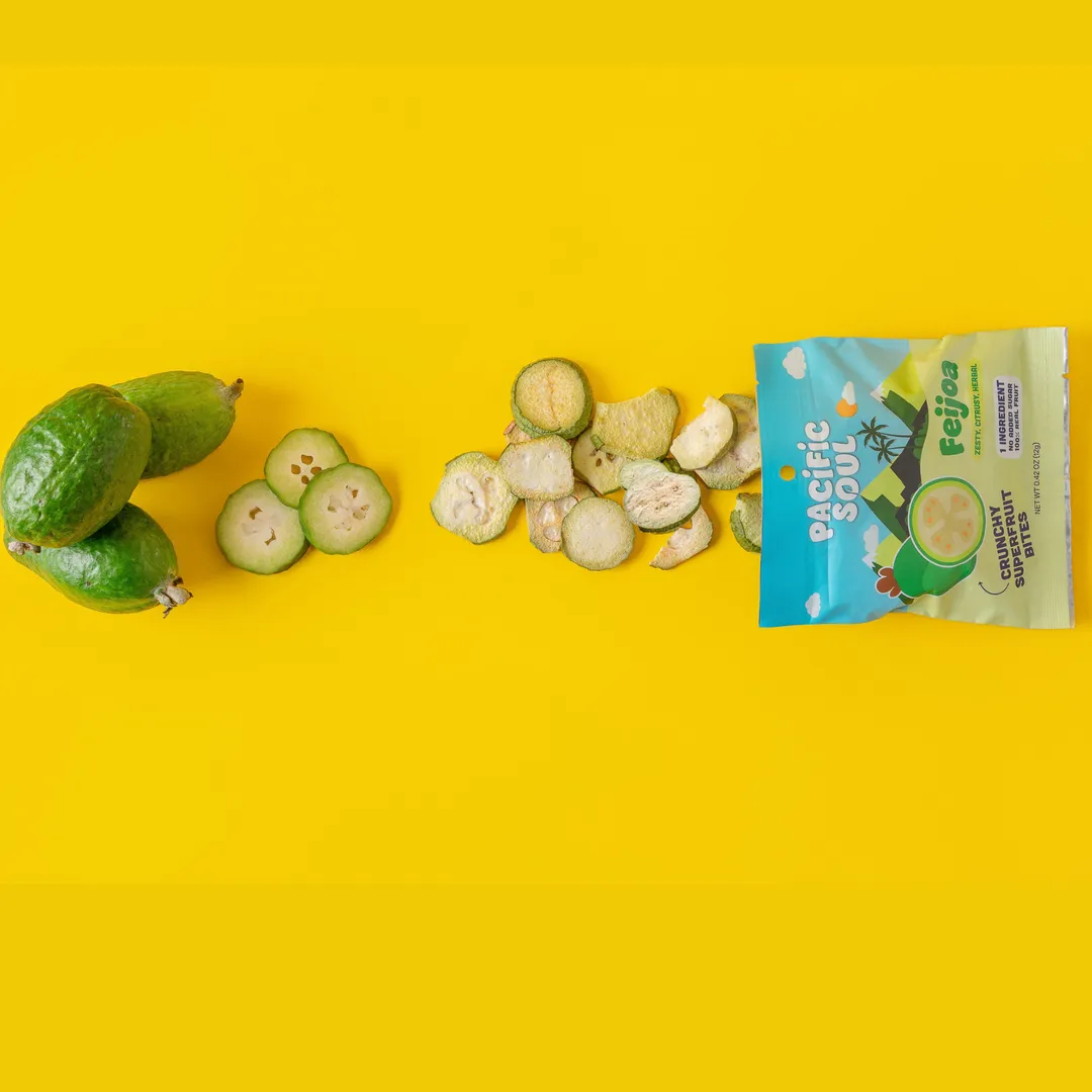 Feijoa Crunchy Superfruit Bites
