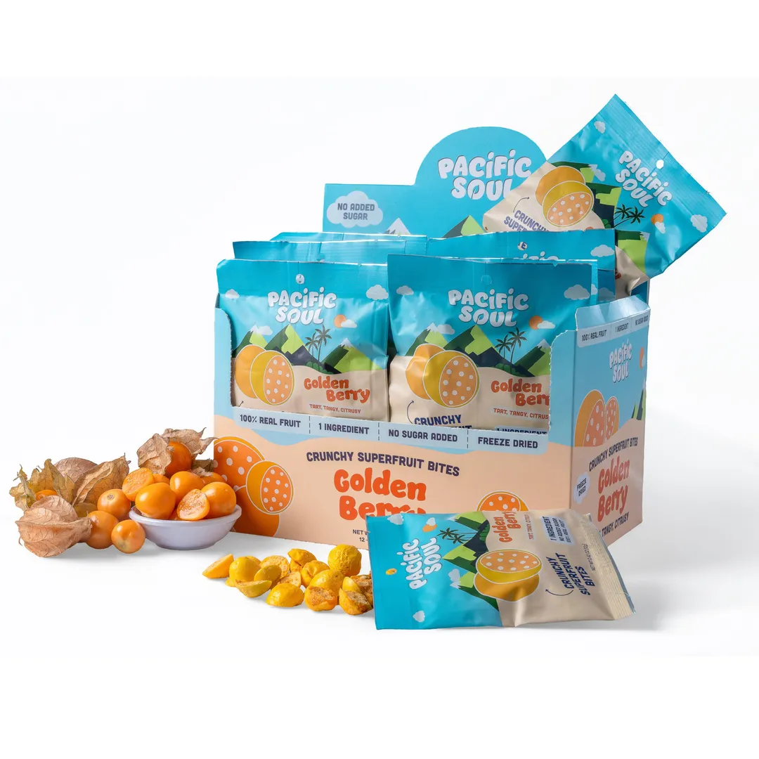 Golden Berry Crunchy Superfruit Bites