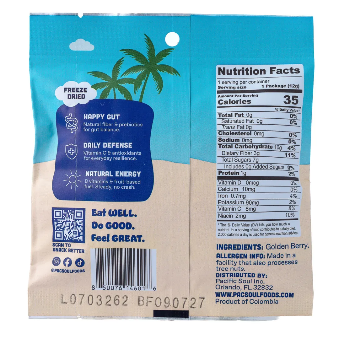 Golden Berry Crunchy Superfruit Bites