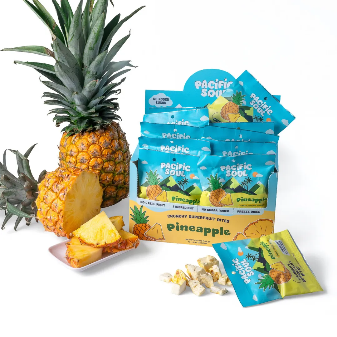 Pineapple Crunchy Superfruit Bites