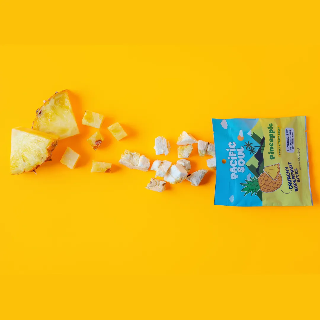 Pineapple Crunchy Superfruit Bites