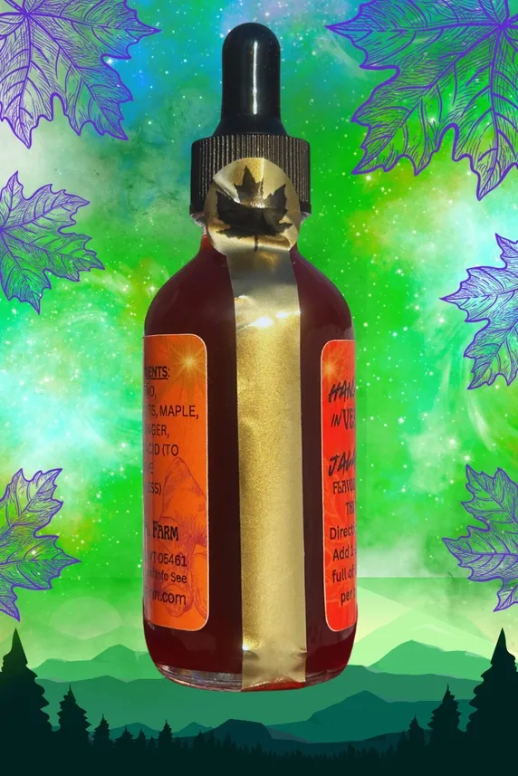 Garnet Fire Jalapeno Bitters 2 oz (case 12)