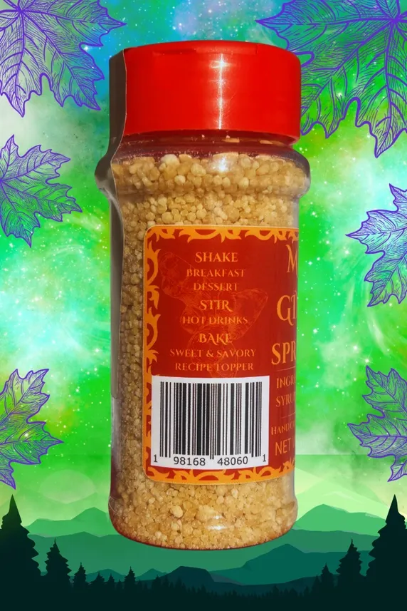 Maple Ginger Sprinkles 3 oz (case 12)