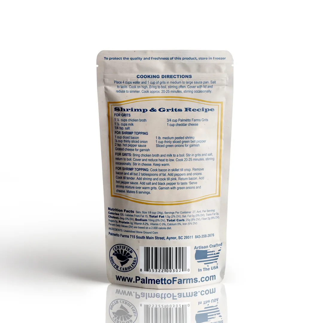 Mixed Grits - 32 OZ - Non-GMO, Gluten-Free, Stone Ground