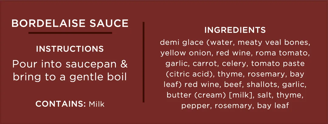 BORDELAISE SAUCE | DEMI