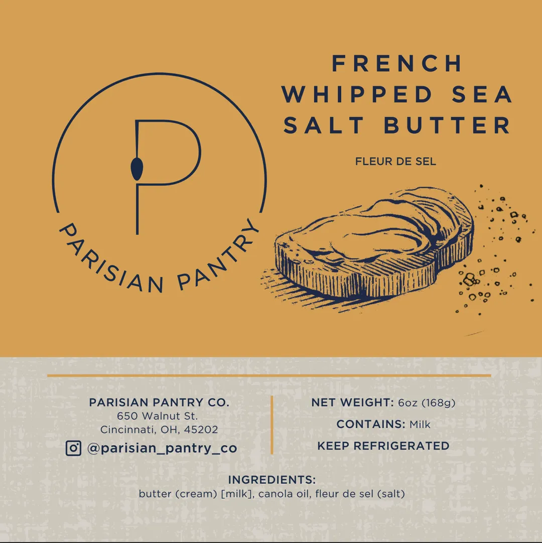 FRENCH WHIPPED SEA SALT BUTTER | BUTTER