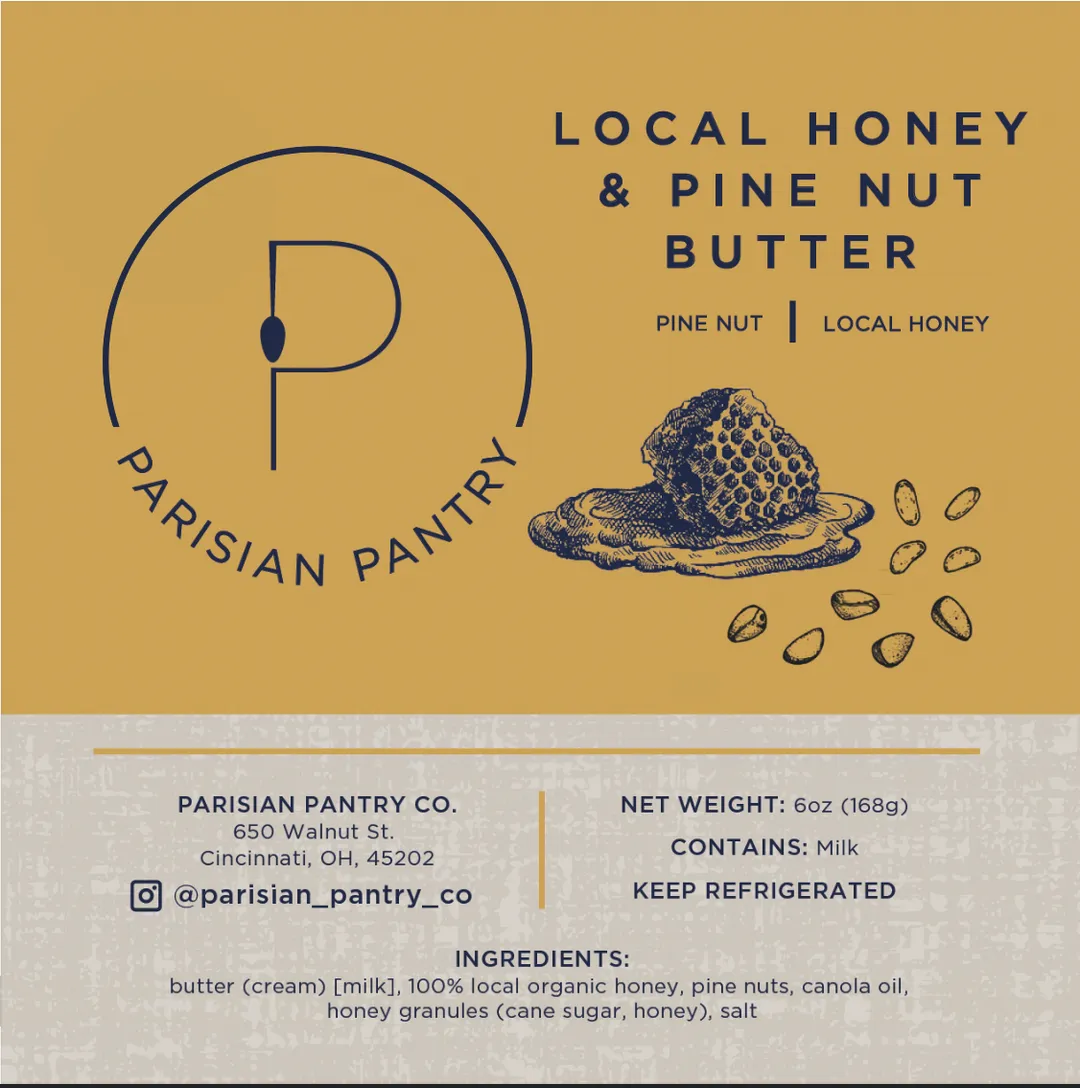 LOCAL HONEY & PINE NUT BUTTER | BUTTER