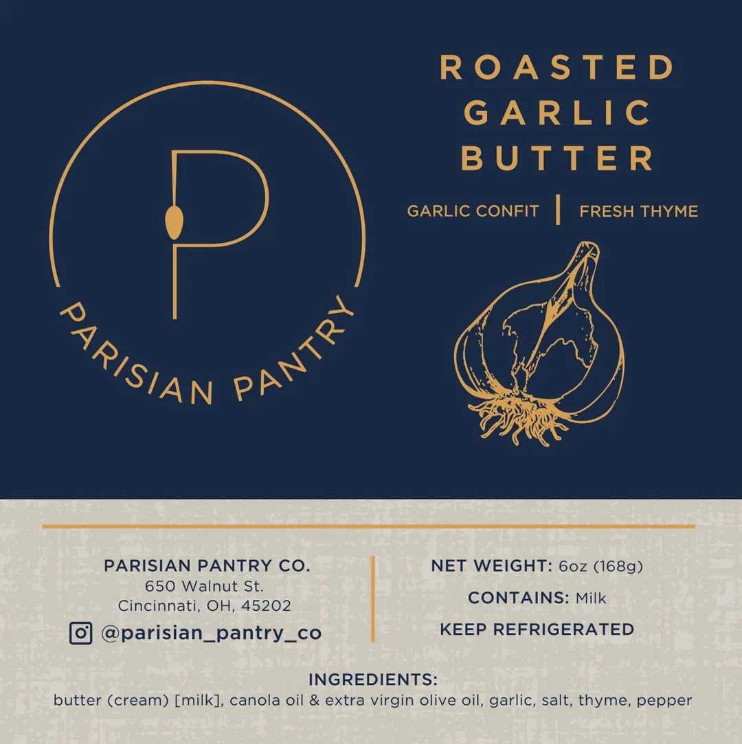 ROASTED GARLIC BUTTER | BUTTER
