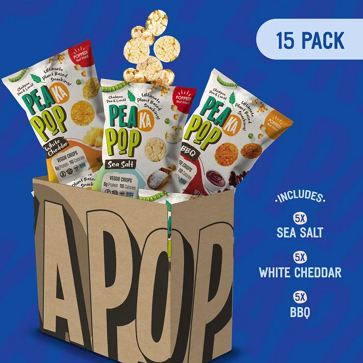 Classic Variety Pack: Sea Salt, BBQ & White Cheddar