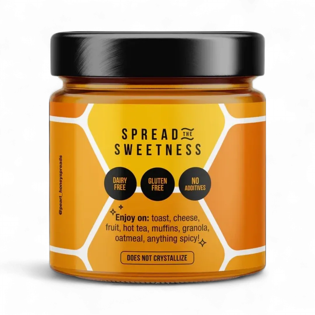 Pumpkin spice creamed honey