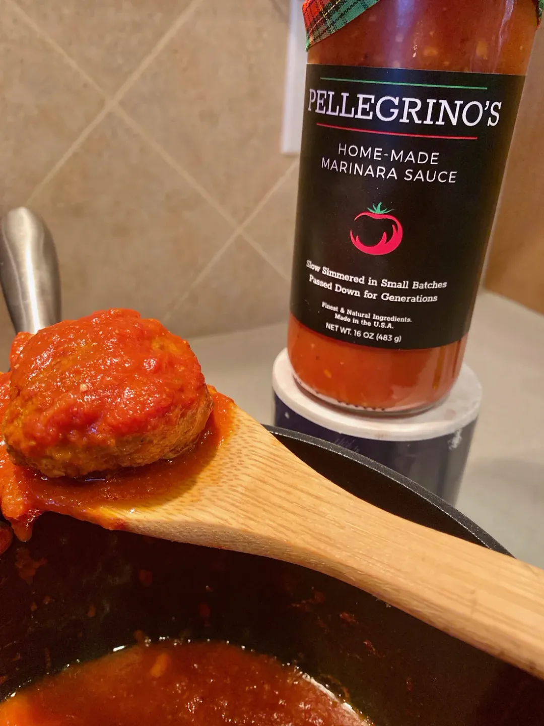 Pellegrino's Hand-Rolled Italian Meatballs - Gluten Free!