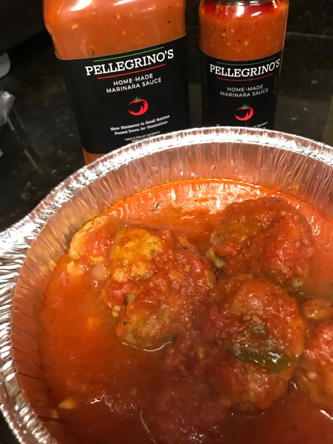 Pellegrino's Hand-Rolled Italian Meatballs - Gluten Free!