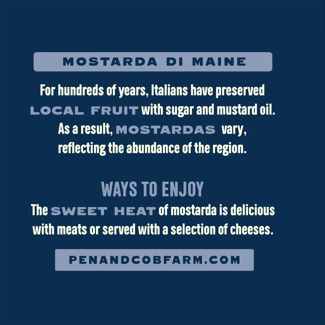 WILD BLUEBERRY MOSTARDA