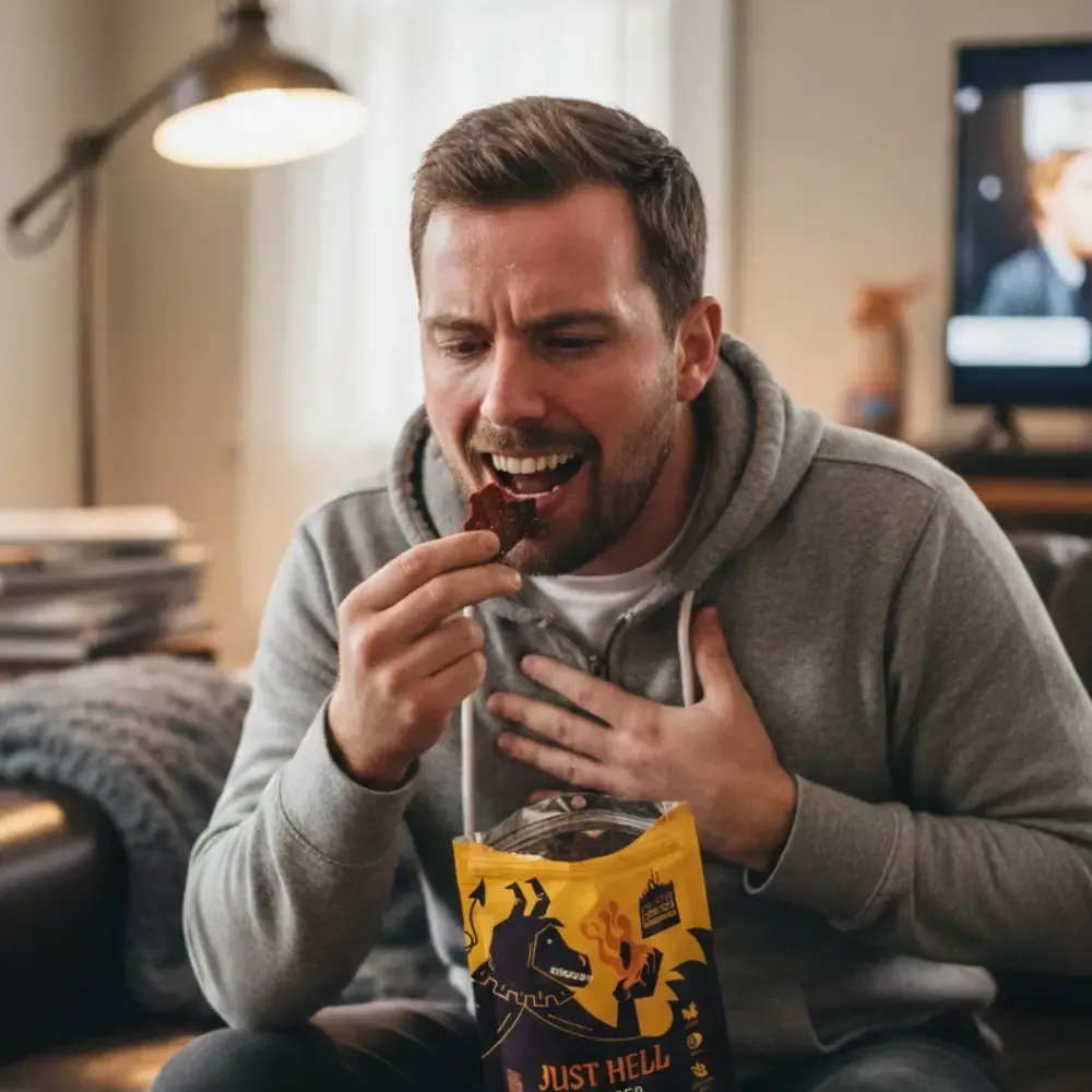 Just Hell - "Ghosted" Ghost Pepper Beef Jerky 2.0 OZ
