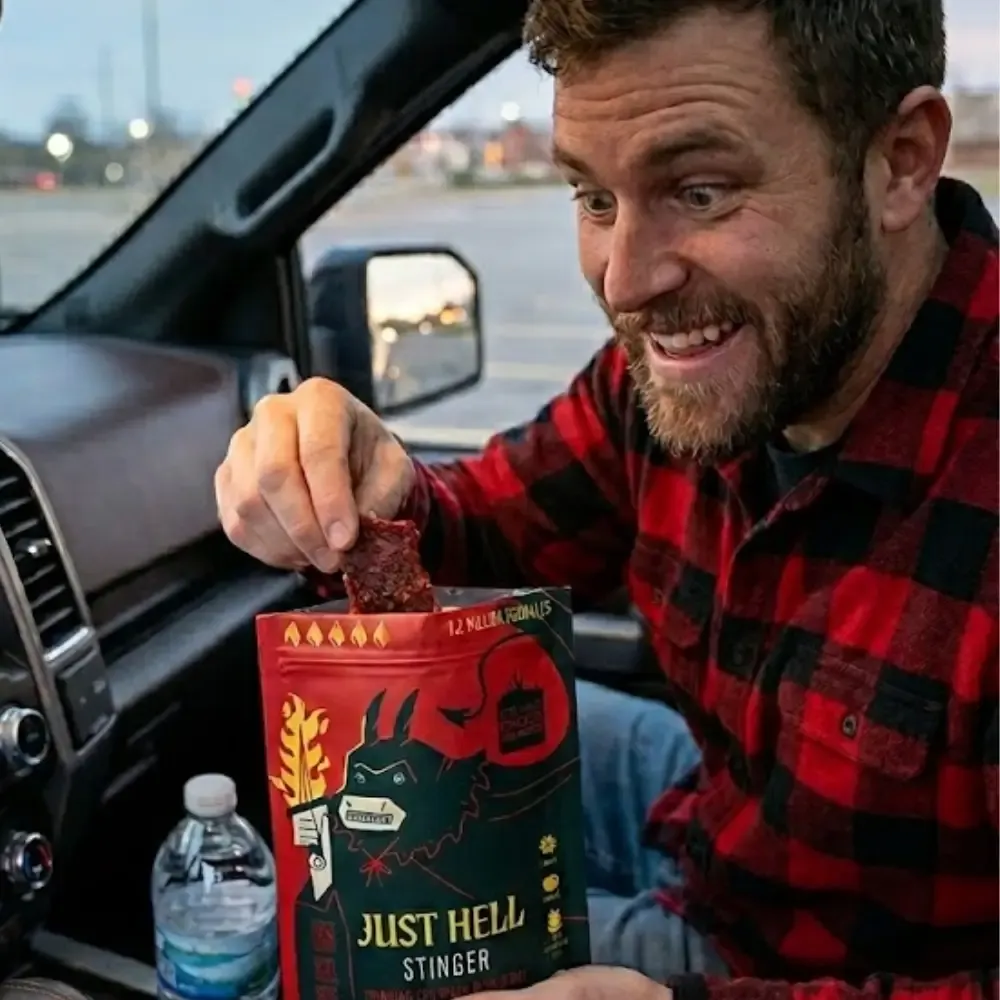 Just Hell - "Stinger" Scorpion Pepper Beef Jerky 2.0 OZ